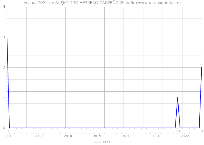Visitas 2024 de ALEJANDRO HERRERO CARPEÑO (España) 