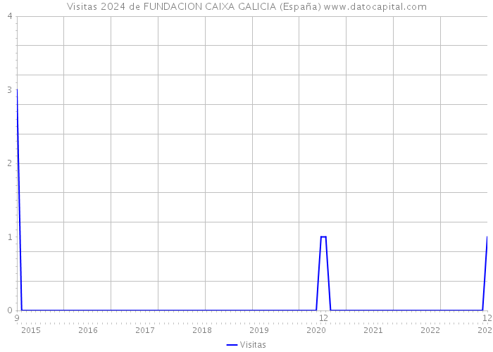 Visitas 2024 de FUNDACION CAIXA GALICIA (España) 