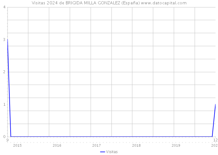 Visitas 2024 de BRIGIDA MILLA GONZALEZ (España) 