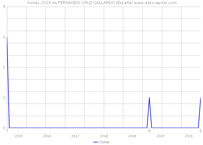 Visitas 2024 de FERNANDO CRUZ GALLARDO (España) 