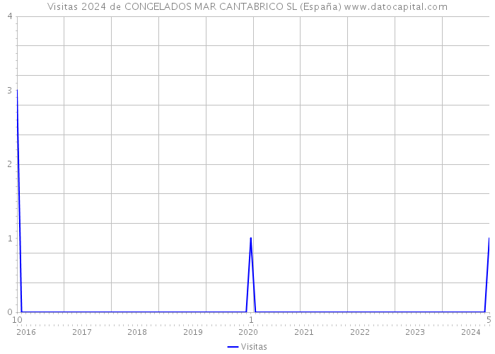 Visitas 2024 de CONGELADOS MAR CANTABRICO SL (España) 