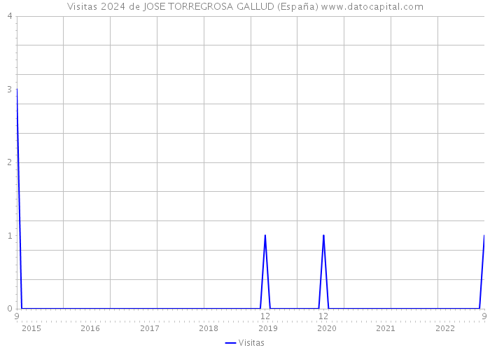 Visitas 2024 de JOSE TORREGROSA GALLUD (España) 