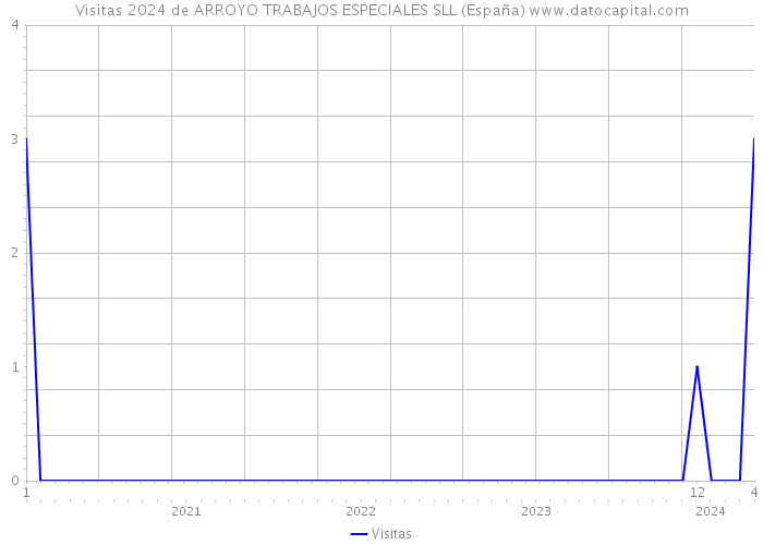 Visitas 2024 de ARROYO TRABAJOS ESPECIALES SLL (España) 