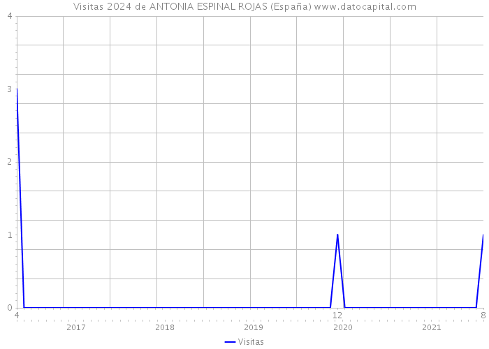 Visitas 2024 de ANTONIA ESPINAL ROJAS (España) 