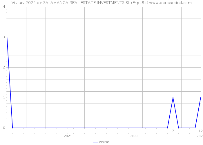 Visitas 2024 de SALAMANCA REAL ESTATE INVESTMENTS SL (España) 