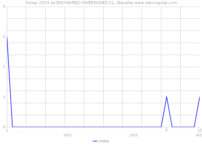 Visitas 2024 de ENCINAREJO INVERSIONES S.L. (España) 
