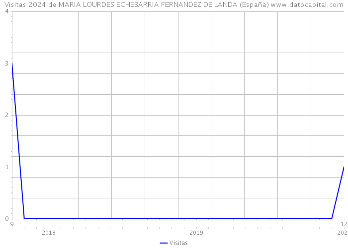 Visitas 2024 de MARIA LOURDES ECHEBARRIA FERNANDEZ DE LANDA (España) 