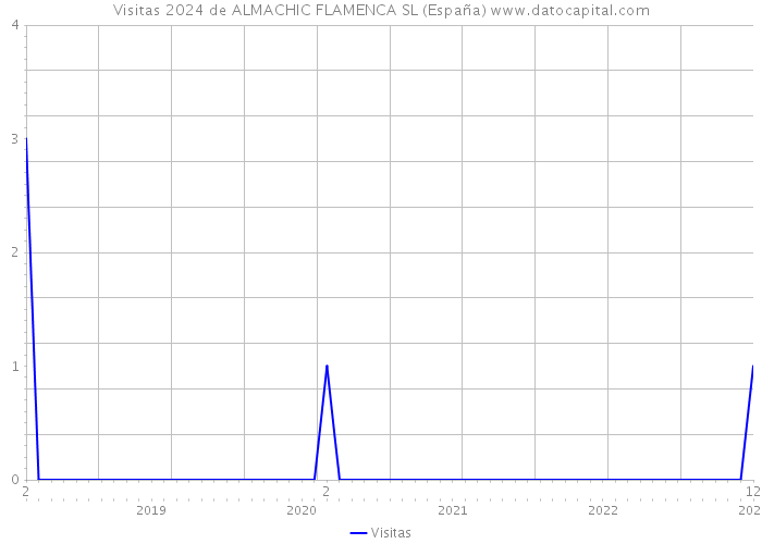 Visitas 2024 de ALMACHIC FLAMENCA SL (España) 