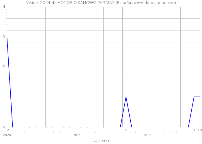 Visitas 2024 de HONORIO SANCHEZ PARDIAS (España) 