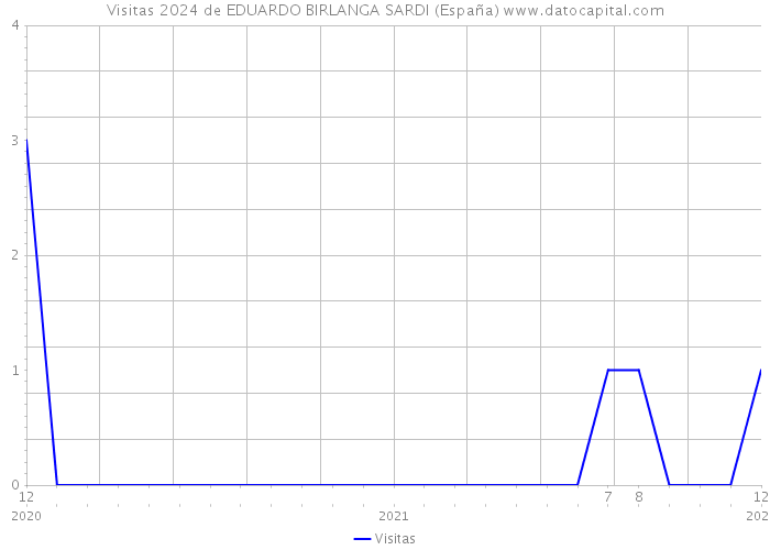 Visitas 2024 de EDUARDO BIRLANGA SARDI (España) 