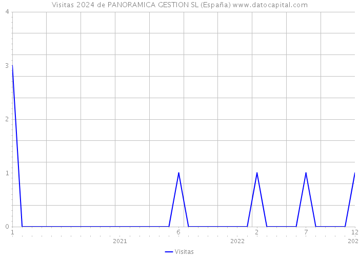 Visitas 2024 de PANORAMICA GESTION SL (España) 