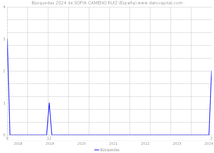 Búsquedas 2024 de SOFIA CAMENO RUIZ (España) 