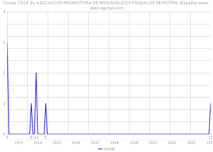 Visitas 2024 de ASOCIACION PROMOTORA DE MINUSVALIDOS PSIQUICOS DE MOTRIL (España) 