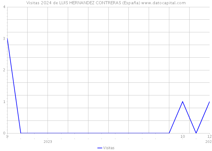 Visitas 2024 de LUIS HERNANDEZ CONTRERAS (España) 