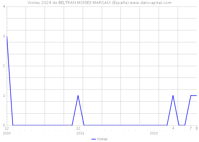 Visitas 2024 de BELTRAN MOISES MARGAIX (España) 