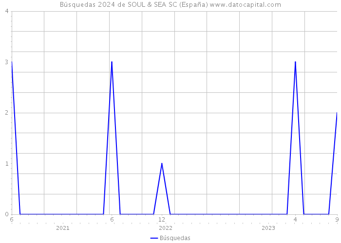 Búsquedas 2024 de SOUL & SEA SC (España) 