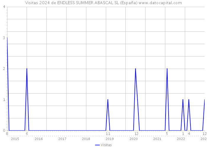 Visitas 2024 de ENDLESS SUMMER ABASCAL SL (España) 