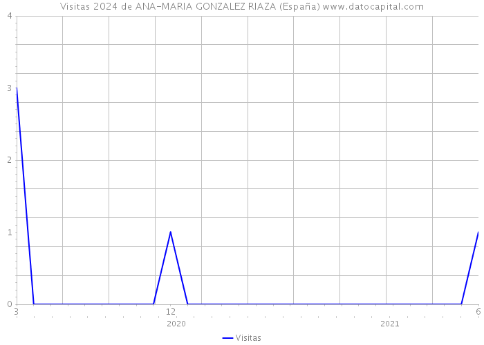 Visitas 2024 de ANA-MARIA GONZALEZ RIAZA (España) 