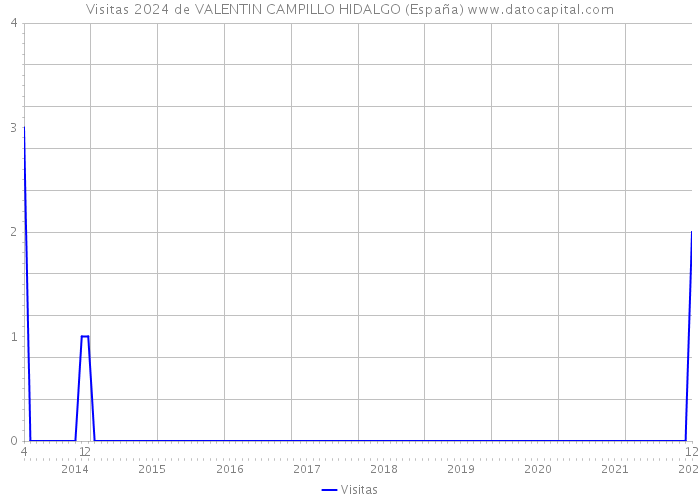 Visitas 2024 de VALENTIN CAMPILLO HIDALGO (España) 