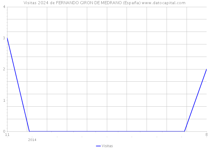 Visitas 2024 de FERNANDO GIRON DE MEDRANO (España) 
