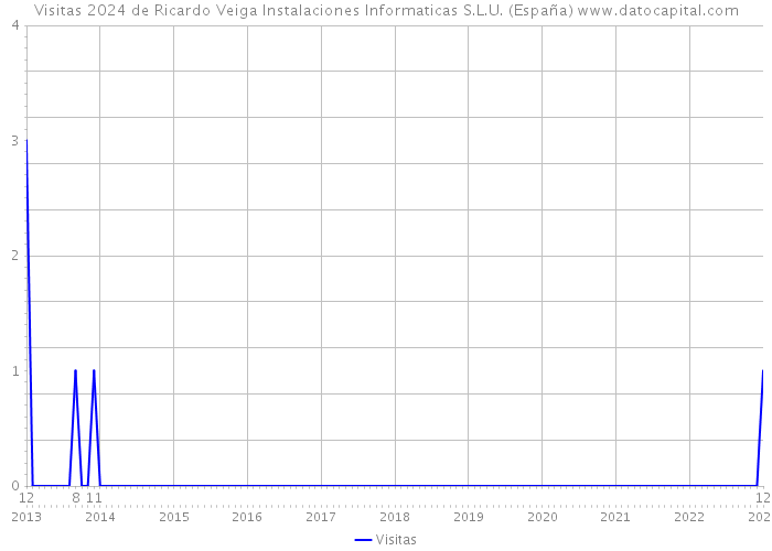 Visitas 2024 de Ricardo Veiga Instalaciones Informaticas S.L.U. (España) 