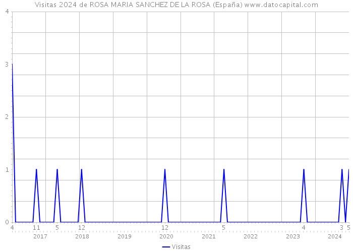 Visitas 2024 de ROSA MARIA SANCHEZ DE LA ROSA (España) 