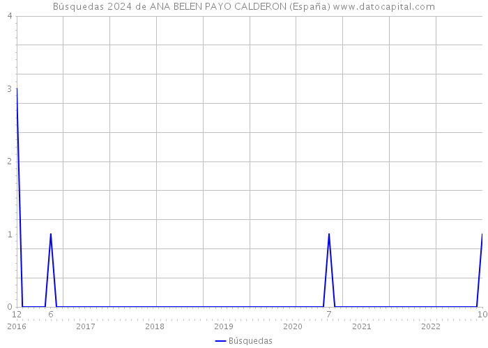Búsquedas 2024 de ANA BELEN PAYO CALDERON (España) 