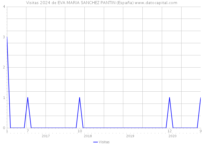 Visitas 2024 de EVA MARIA SANCHEZ PANTIN (España) 