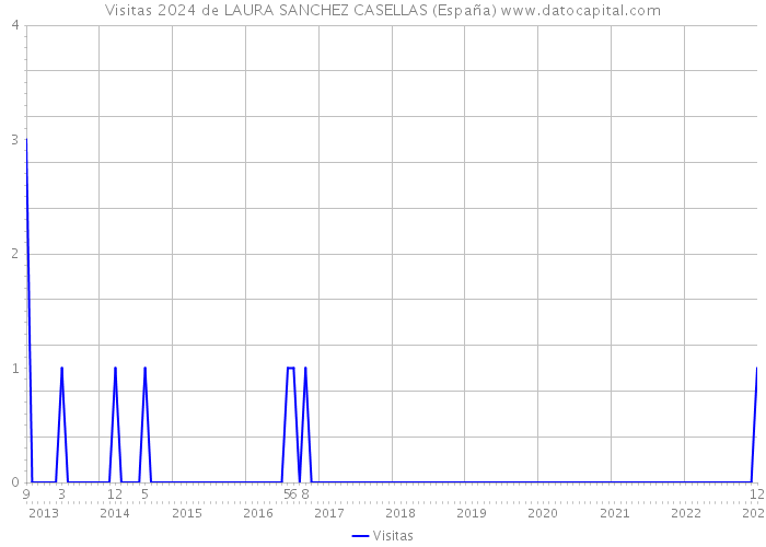 Visitas 2024 de LAURA SANCHEZ CASELLAS (España) 