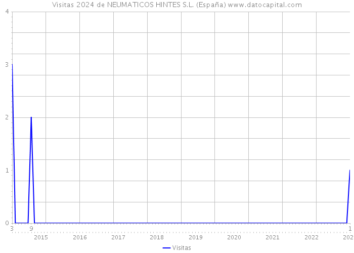 Visitas 2024 de NEUMATICOS HINTES S.L. (España) 