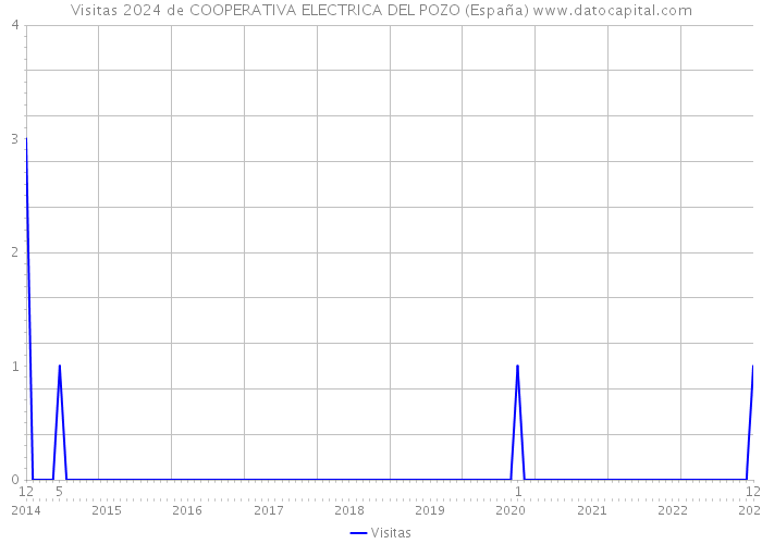 Visitas 2024 de COOPERATIVA ELECTRICA DEL POZO (España) 