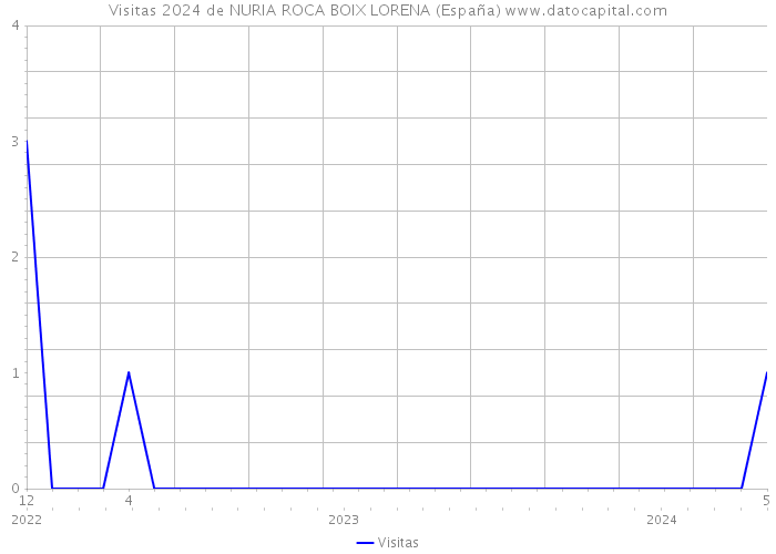 Visitas 2024 de NURIA ROCA BOIX LORENA (España) 
