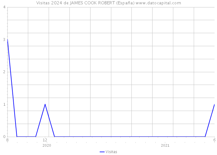 Visitas 2024 de JAMES COOK ROBERT (España) 