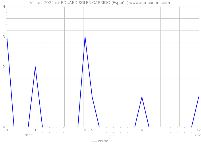 Visitas 2024 de EDUARD SOLER GARRIDO (España) 
