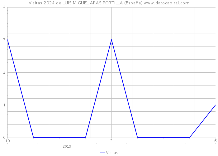 Visitas 2024 de LUIS MIGUEL ARAS PORTILLA (España) 