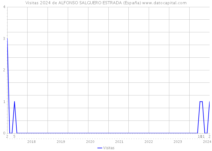 Visitas 2024 de ALFONSO SALGUERO ESTRADA (España) 
