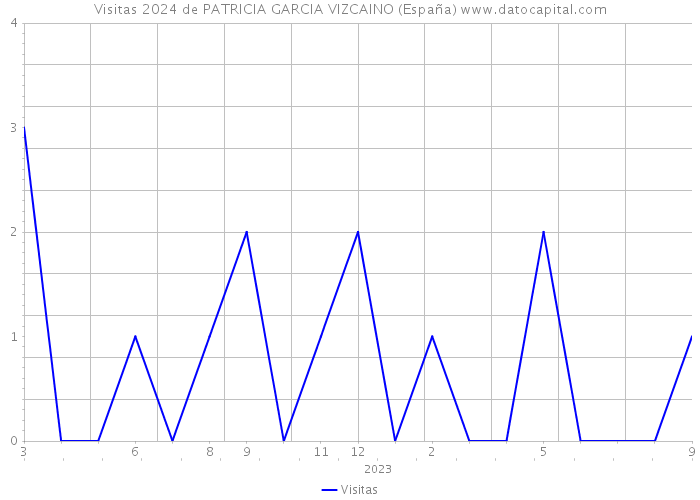 Visitas 2024 de PATRICIA GARCIA VIZCAINO (España) 