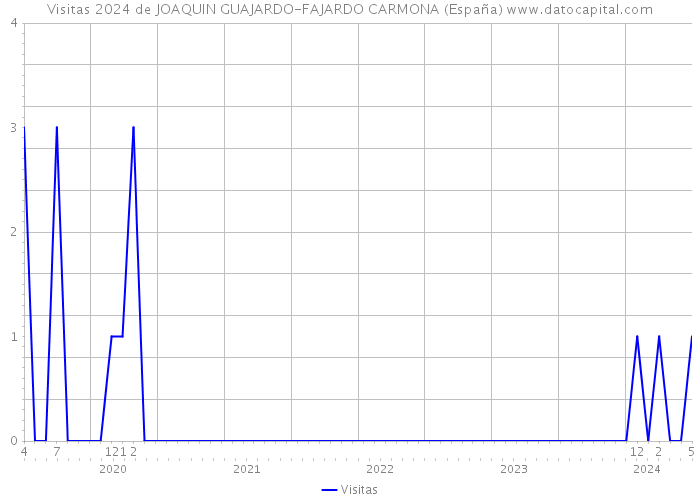 Visitas 2024 de JOAQUIN GUAJARDO-FAJARDO CARMONA (España) 