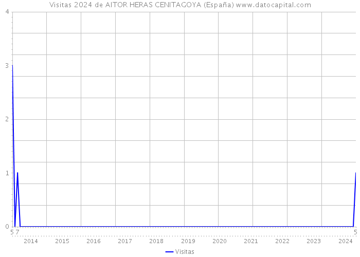 Visitas 2024 de AITOR HERAS CENITAGOYA (España) 