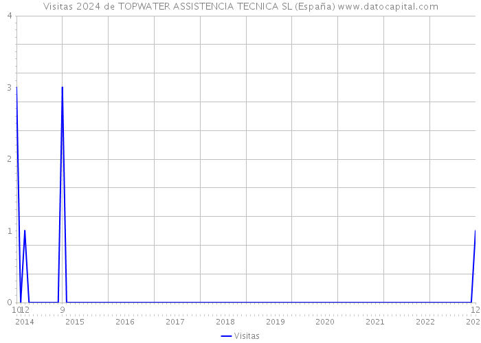 Visitas 2024 de TOPWATER ASSISTENCIA TECNICA SL (España) 