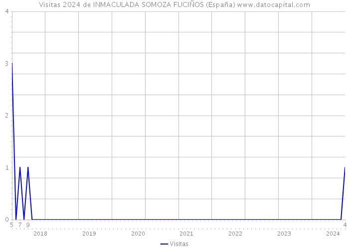 Visitas 2024 de INMACULADA SOMOZA FUCIÑOS (España) 