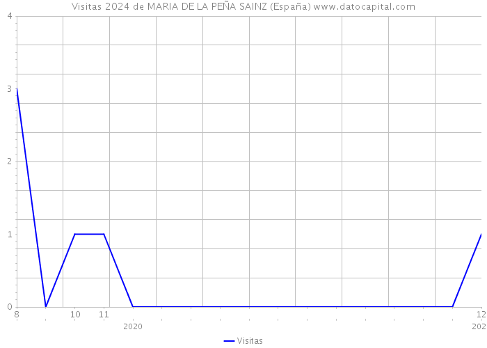 Visitas 2024 de MARIA DE LA PEÑA SAINZ (España) 