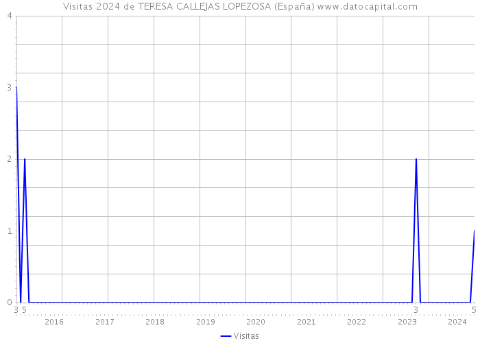 Visitas 2024 de TERESA CALLEJAS LOPEZOSA (España) 