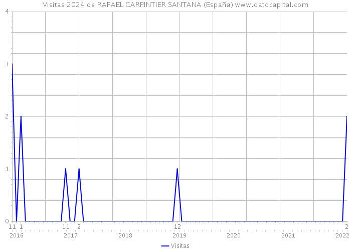 Visitas 2024 de RAFAEL CARPINTIER SANTANA (España) 