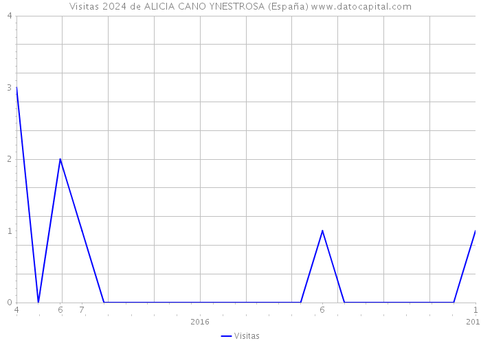 Visitas 2024 de ALICIA CANO YNESTROSA (España) 