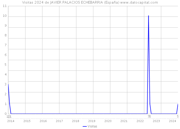 Visitas 2024 de JAVIER PALACIOS ECHEBARRIA (España) 