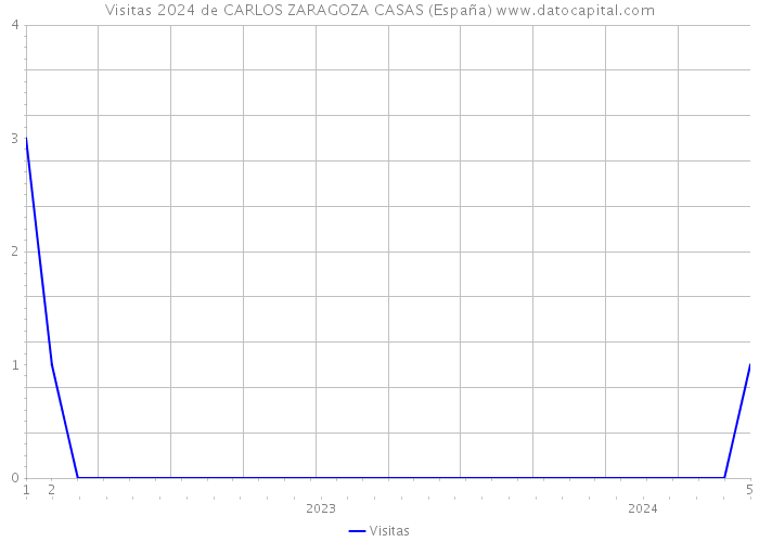 Visitas 2024 de CARLOS ZARAGOZA CASAS (España) 