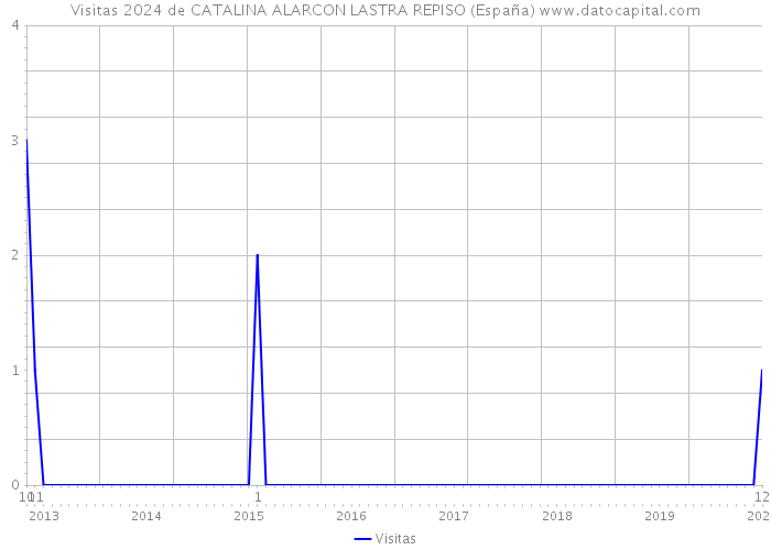 Visitas 2024 de CATALINA ALARCON LASTRA REPISO (España) 