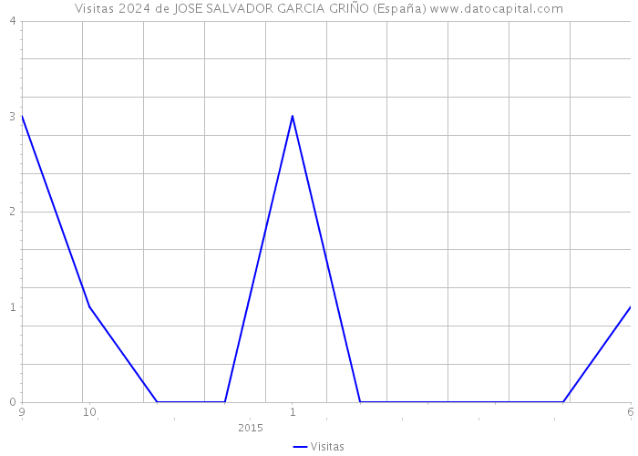 Visitas 2024 de JOSE SALVADOR GARCIA GRIÑO (España) 