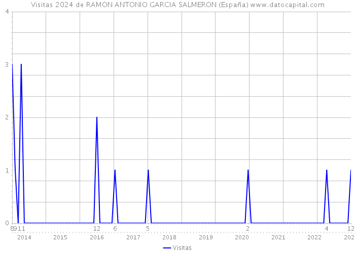 Visitas 2024 de RAMON ANTONIO GARCIA SALMERON (España) 